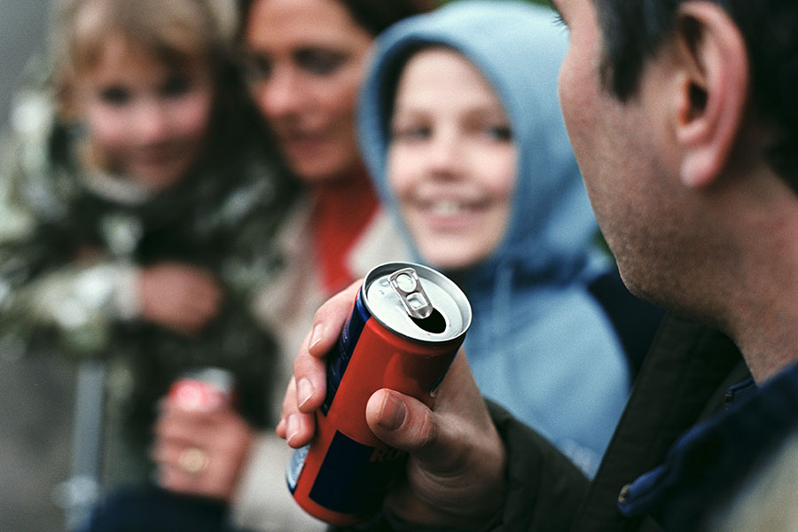 De recycling van aluminium blikjes in Europa in 2017 bedroeg 74.5% 